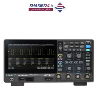 اسیلوسکوپ رومیزی دیجیتال 200MHz 4CH مدل GPS-2204HD