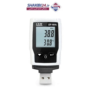 دیتالاگر دیجیتال دما و رطوبت سم مدل CEM DT-191A