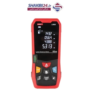 متر لیزری UNI-T LM60 با برند اصلی یونیتی (یکسال گارانتی تعویض تضمینی)