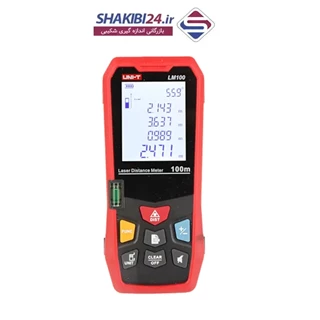 متر لیزری UNI-T LM100 با برند اصلی یونیتی (یکسال گارانتی تعویض تضمینی)