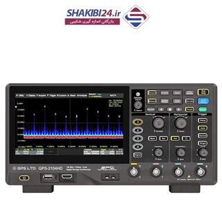 اسیلوسکوپ دیجیتال حافظه دار 2 کاناله 200 مگاهرتز GPS-2202HD
