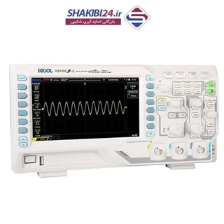 اسیلوسکوپ رومیزی 200 مگاهرتز 2 کاناله ریگول مدل RIGOL DS-1202 Z-E