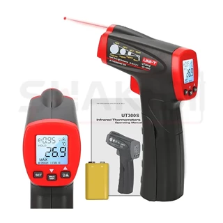 ترمومتر لیزری UNI-T UT300S با برند اصلی یونیتی (یکسال گارانتی تعویض تضمینی)