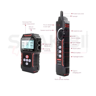 تستر کابل شبکه نویافا مدل NOYAFA NF-8209S