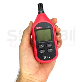 دما و رطوبت سنج UNI-T UT333 با برند اصلی یونیتی (یکسال گارانتی تعویض تضمینی)