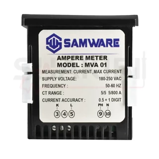 آمپرمتر تابلویی MVA01 برند Sam Ware