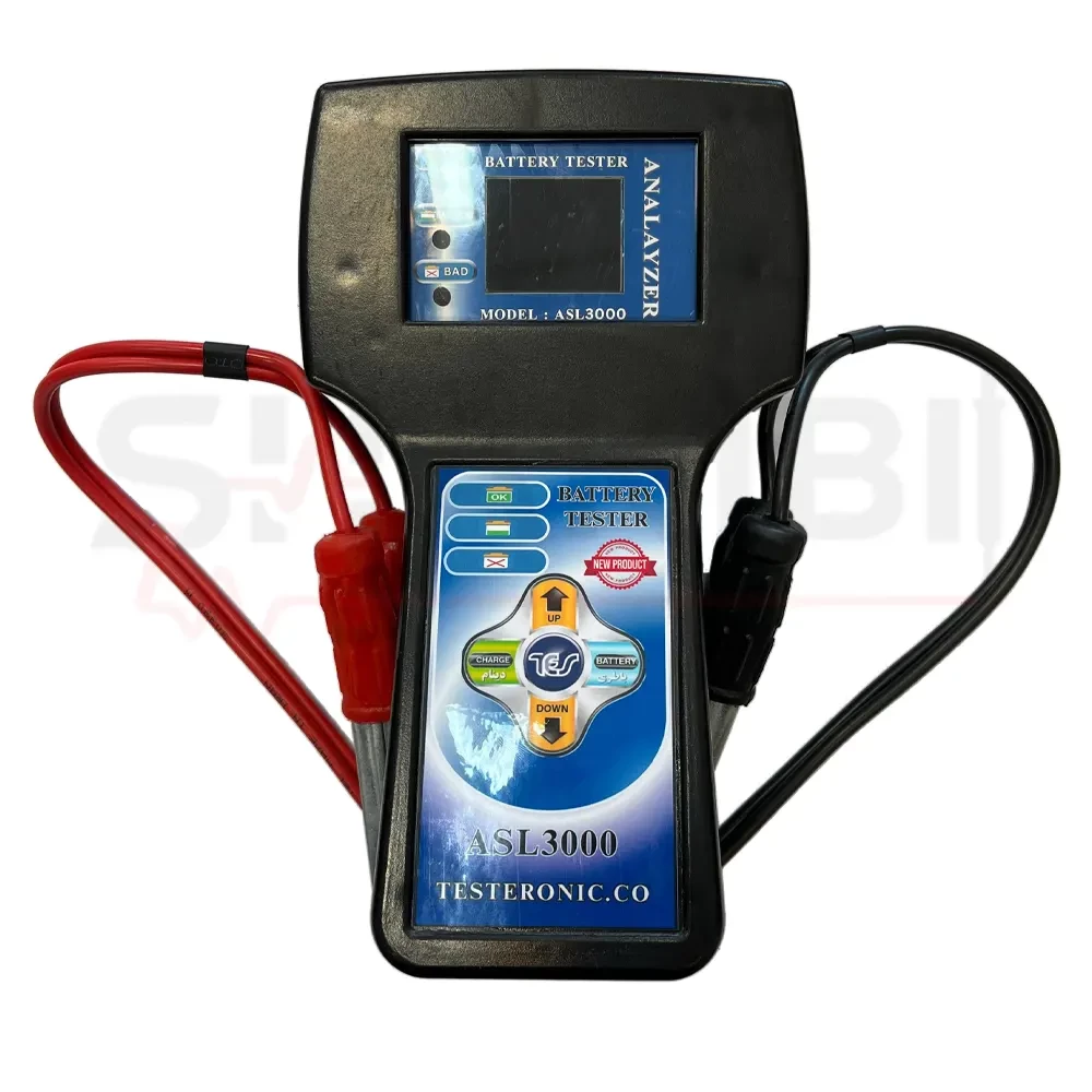 تستر باتری ساده و دینام خودرو 12 ولت ASLTRONIC ASL3000 با برند اصلی