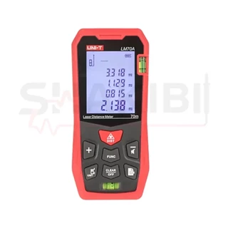 متر لیزری UNI-T LM70A با برند اصلی یونیتی (یکسال گارانتی تعویض تضمینی)