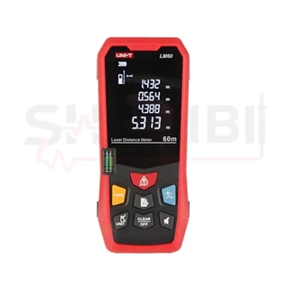 متر لیزری UNI-T LM60 با برند اصلی یونیتی (یکسال گارانتی تعویض تضمینی)