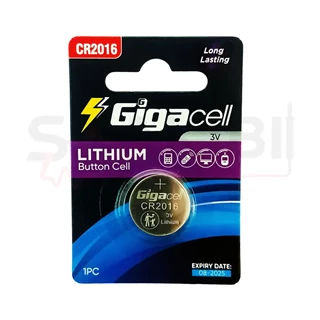  باتری سکه ای GIGACELL CR2016 با برند اصلی گیگاسل