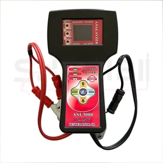 تستر باتری ساده و دینام خودرو 24-12 ولت ASLTRONIC ASL3000 با برند اصلی